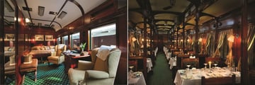 Rovos Rail accommodation & dining