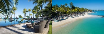 Royal Palm Beachcomber Luxury pool and beach