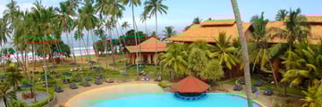 Royal Palms Beach Hotel, Kalutara, Aerial View of Hotel and Pool