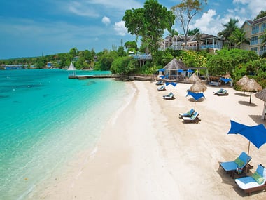 Royal Plantation beach at Sandals Royal Plantation Ocho Rios