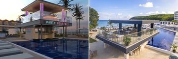Sublime Terrace and Swim up bar at Royalton CHIC Antigua