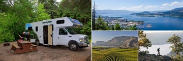 Campground & Scenery in Okanagan Valley