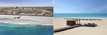 Saadiyat Rotana Resort & Villas, Aerial View of Resort and Beach