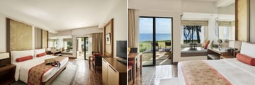 Ocean View terrace and Ocean Front terrace at SAii Laguna Phuket