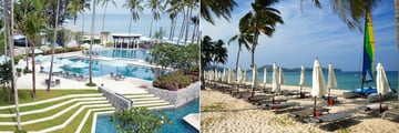 SAii Laguna Phuket, Pool Overlooking the Beach and Beach Service at Marine Centre