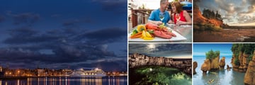 Scenery and lobster in Saint John, New Brunswick & Bay of Fundy 