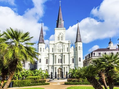 Saint Louis Cathedral in New Orleans