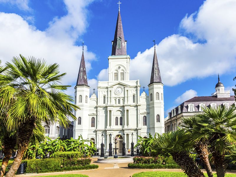 Saint Louis Cathedral in New Orleans