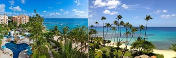 Saint Peters Bay, Aerial View of Resort, Pool and Beach