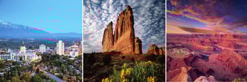 Salt Lake City, Arches National Park & Dead Horse Canyon