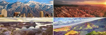 Salt Lake City, Bryce Canyon, Lake Powell & The Grand Canyon