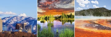Salt Lake City, Grand Teton & Yellowstone