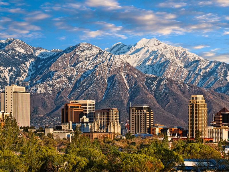Salt Lake City skyline