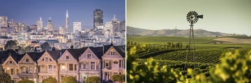 San Francisco & The Californian Winelands
