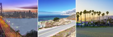 San Francisco, Big Sur coast & Santa Barbara