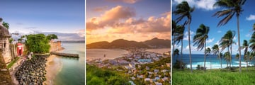 San Juan, Phillipsburg & St Kitts Beach
