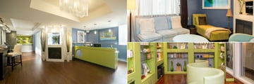 Sandman Suites Vancouver - Davie Street, PHresh Spa & Wellness Centre Reception, Relaxation Area and Product Display