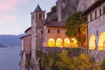 Santa Caterina del Sasso, Lake Maggiore