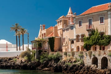 Santa Marta lighthouse, Cascais, Portugal