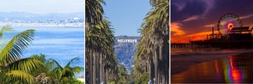 Santa Monica & Hollywood sights