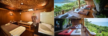 Santhiya Koh Phangan Resort & Spa, Spa Massage Room and Beds