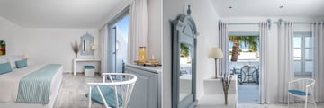 Double Room and Superior Room at Santorini Kastelli Resort