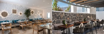 Lydia Restaurant at Santorini Kastelli Resort