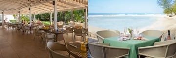 Savannah Beach Club Hotel & Spa dining