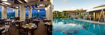 Savoy Seychelles Resort & Spa, Grand Savoy Restaurant and Pescado Restaurant and Pool