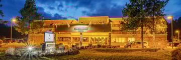 Forest Park Hotel (formerly Sawridge Inn) Exterior at Night