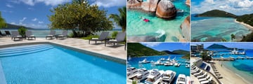Main Pool, The Baths, Beach, Beach and Marina and Resort Marina at Scrub Island