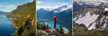 Sea-to-Sky Highway & Beautiful Whistler landscapes