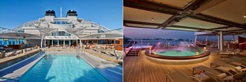 Seabourn Ovation pool deck