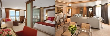 Seabourn Penthouse Suite and Signature Suite