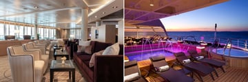 Seabourn Square Lounge and Pool