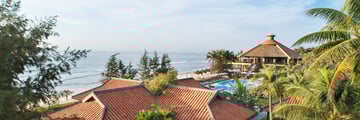 Seahorse Resort & Spa, Aerial Views of Resort, Pool and Beach