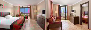 Superior Room and Family Room at Seaside Sandy Beach
