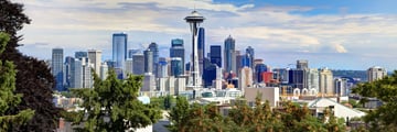 Seattle and Space Needle skyline