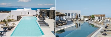 the pools at Secret View Hotel