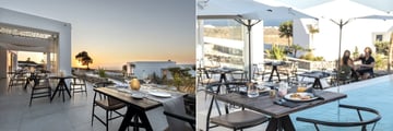dining at Secret View Hotel