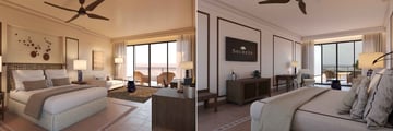 Junior Suite Deluxe and Junior Suite Sea View at Secrets Bahia Real Resort & Spa