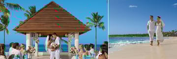 Beautiful beach weddings at Secrets Royal Beach