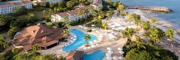 Aerial View of Secrets St Lucia Resort & Spa