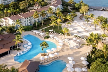 Aerial View of Secrets St Lucia Resort & Spa