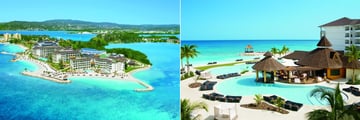 Secrets Wild Orchid Montego Bay, Resort Aerial View and Pool