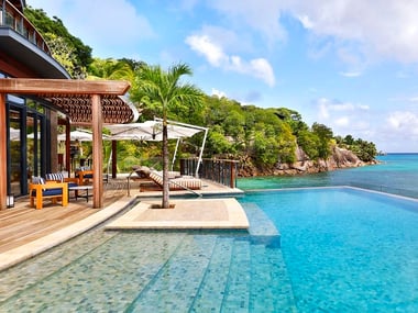 Mango House main house pool