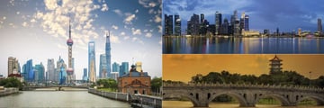 Shanghai Skyline, China