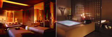 Shangri-La, Bangkok, Chi, The Spa Couples Treatment Room and Jacuzzi