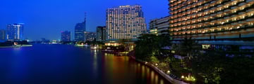 Shangri-La, Bangkok, Hotel Exterior and City Views