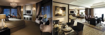 Shangri-La Kuala Lumpur, Royal Suite Bedroom and Speciality Suite Living Room